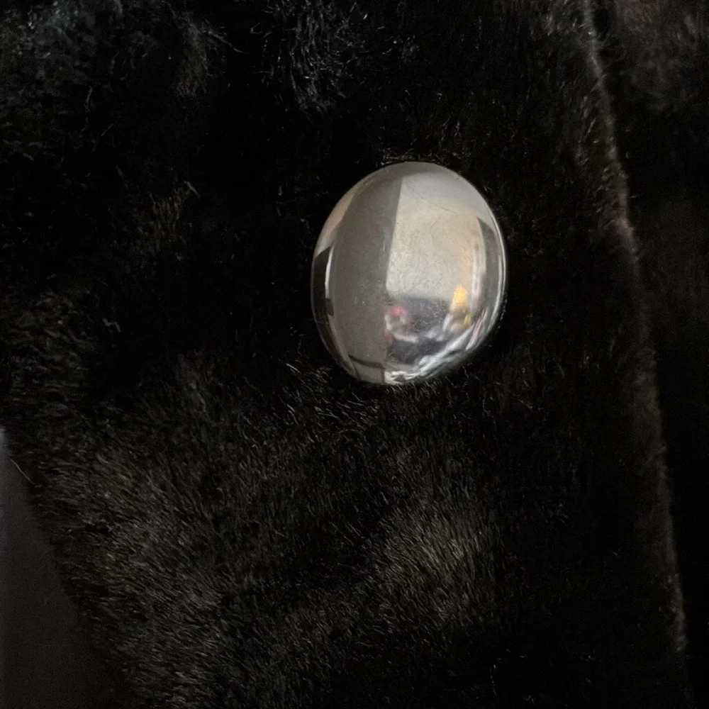 NWOT K. JORDAN FAUX FUR COAT - Picture 6 of 13